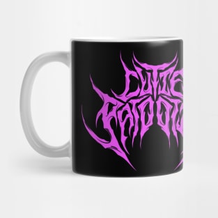 Cutie Patootie death metal sweetheart design Mug